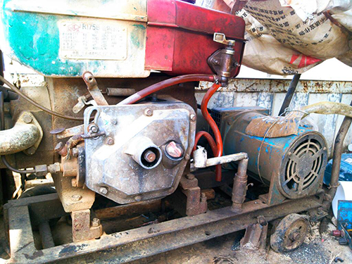 盘龙单杠柴油机发电机出租